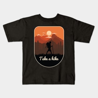 Take A Hike Kids T-Shirt